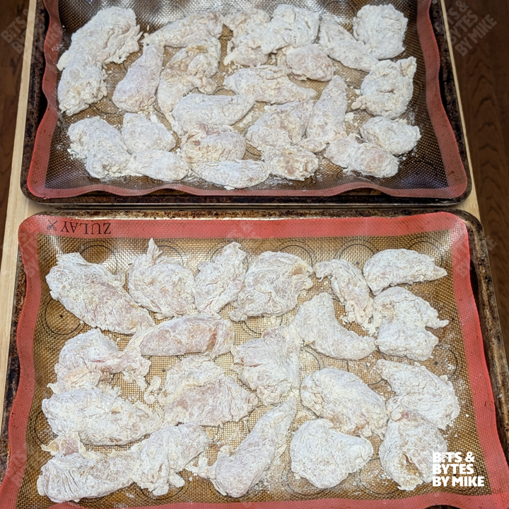 Photo of chicken wings ready to be baked